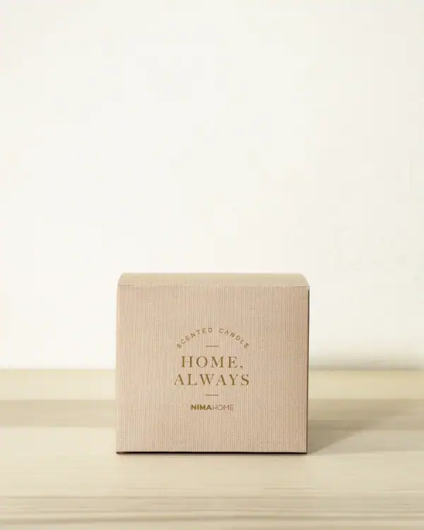 Nima Home Αρωματικό Κερί 280gr - Home, Always Powder Nima Home Always Powder - Αρωματικό Κερί 280Gr