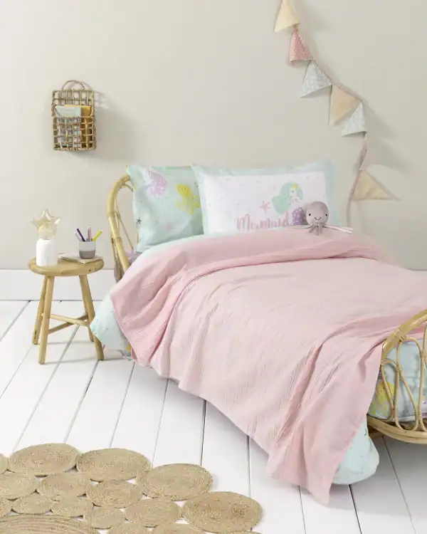 Κουβέρτα Μονή 160X240 - Dune Pink - Μονή 160X240