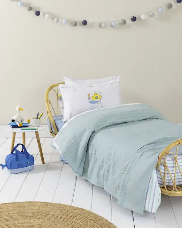 Κουβέρτα Μονή 160X240 - Dune Blue - Μονή 160X240