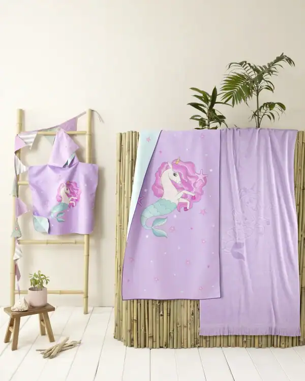 Παιδική Πετσέτα Θαλάσσης Βελουτέ Nima Home Bella Jacquard 70x140 Nima Home Πετσέτα Θαλάσσης 70X140 - Bella Jacquard - Πετσέτα 70X140