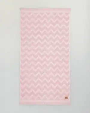 Πετσέτα Θαλάσσης 90X160 - Vida Pink Jacquard - Πετσέτα 90X160
