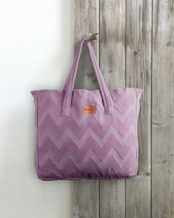 Τσάντα Θαλάσσης 46X60 - Vida Purple - Τσάντα 46X60