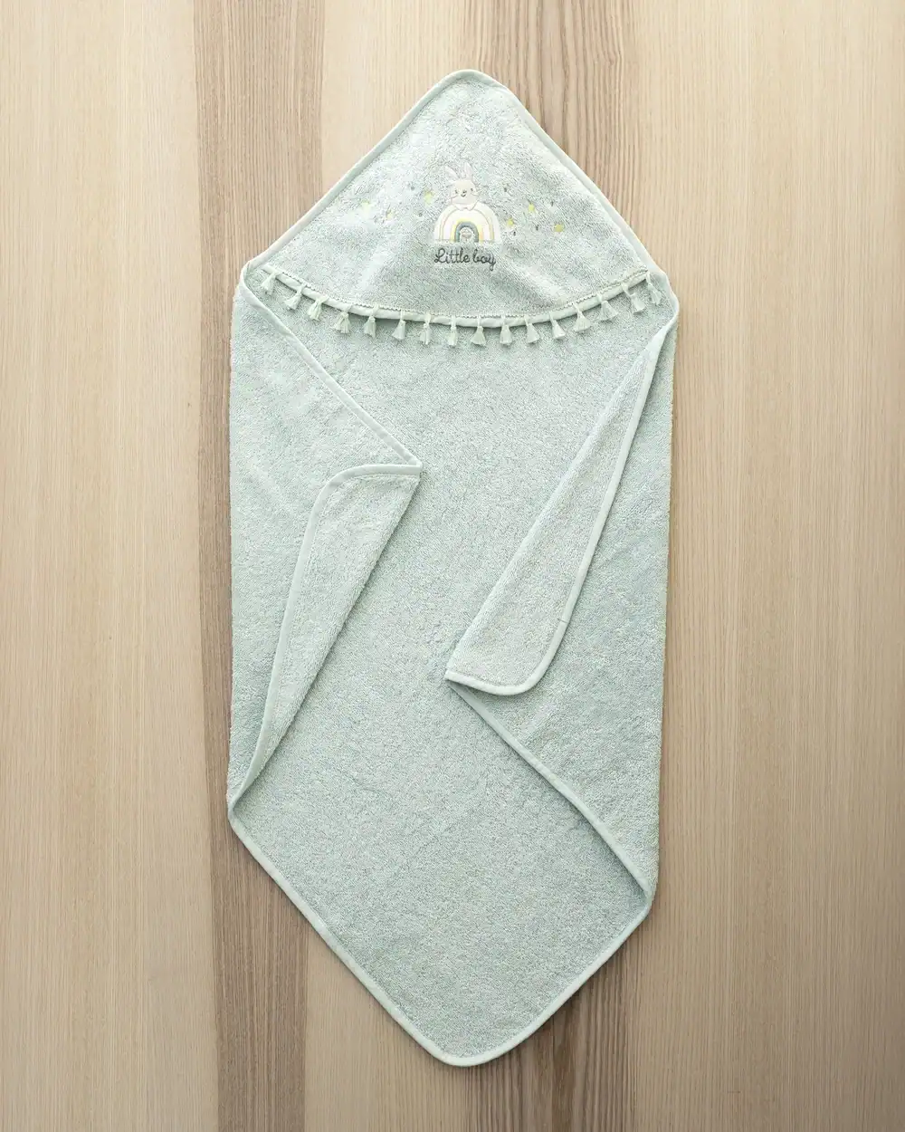 Βρεφική Κάπα με Κουκούλα Nima Home Petit Bebe 75x75 Nima Home Κάπα 75X75 - Petit Bebe - 75X75 (0-12 Μηνών)