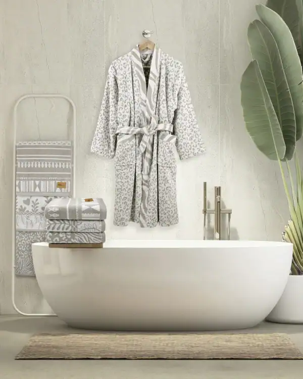 Σετ Πετσέτες Μπάνιου Βελουτέ 480gr/m2 Nima Home Safari 50×90 + 70×140 Nima Home Σετ Πετσέτες (50X90 + 70X140) - Safari - Σετ (1 X 50X90 + 1 X 70X140)