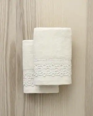Σετ Πετσέτες (2 X 30X50) - Amara Ivory - Σετ (2 X 30X50)