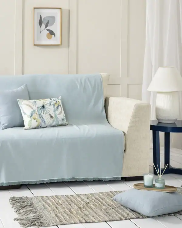 Ριχτάρι 180X180 - Iris Petrol - Μονοθέσιος 180X180