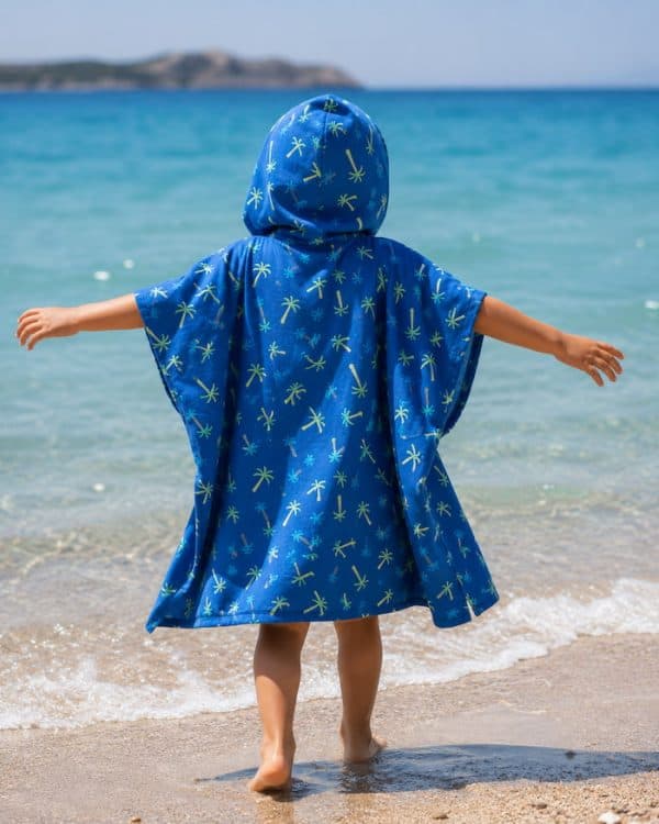 Παιδικό Πόντσο Θαλάσσης Microfiber Nef-Nef Homeware Pineapples Dream Blue 65x65 Nef-Nef Homeware Nef Nef Homeware Παιδικό Πόντσο Pineapple Dream