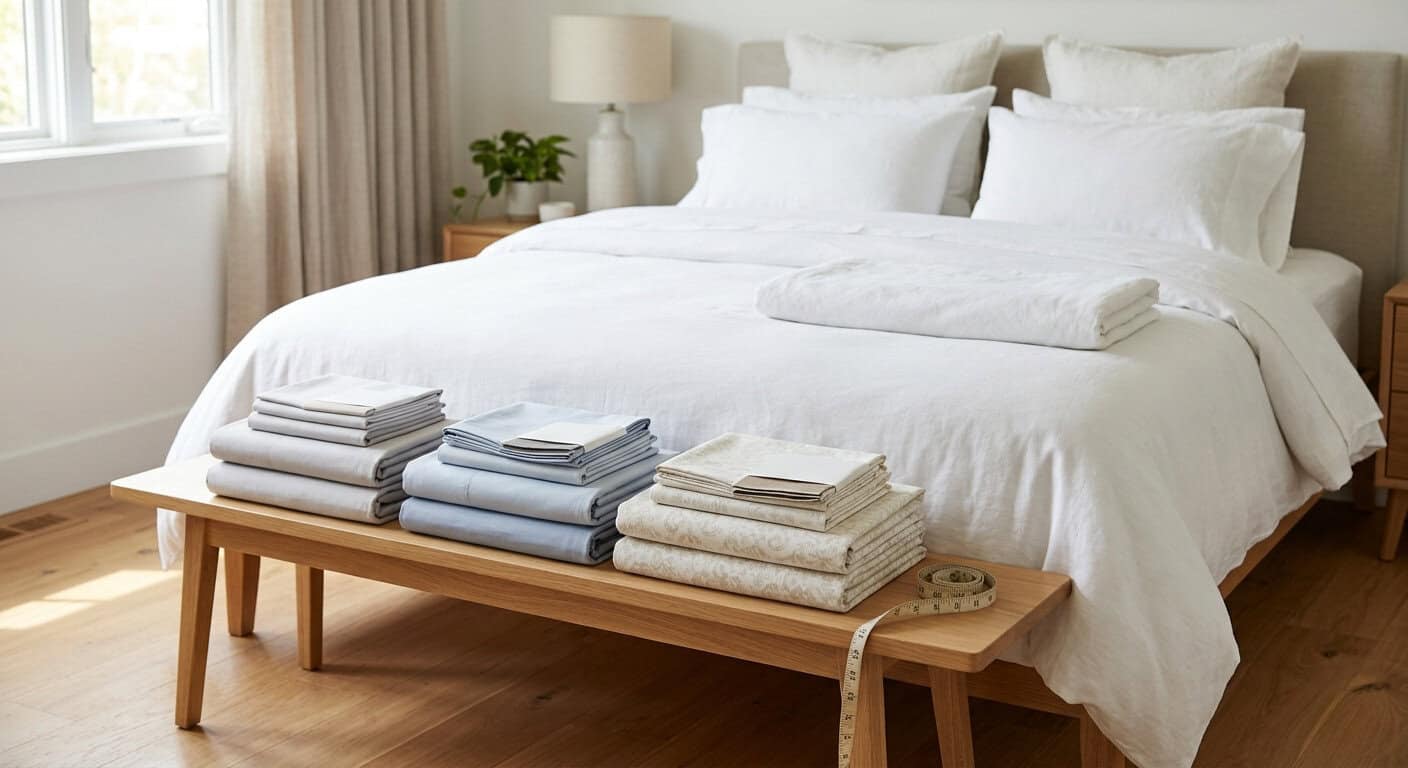 Οδηγός Μεγεθών Σεντονιών: Πλήρης Πίνακας Διαστάσεων για Κάθε Κρεβάτι