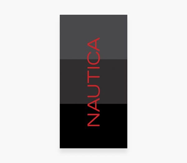 Πετσέτα Θαλάσσης Βελουτέ Nef-Nef Homeware X Nautica Layer Black/Grey 80x160 Nef-Nef Homeware X Nautica ΠΕΤΣΕΤΑ ΘΑΛΑΣΣΗΣ NAUTICA NAU LAYER 80X160