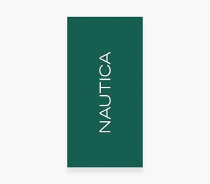 ΠΕΤΣΕΤΑ ΘΑΛΑΣΣΗΣ NAUTICA NAU LOGO 80Χ160 green