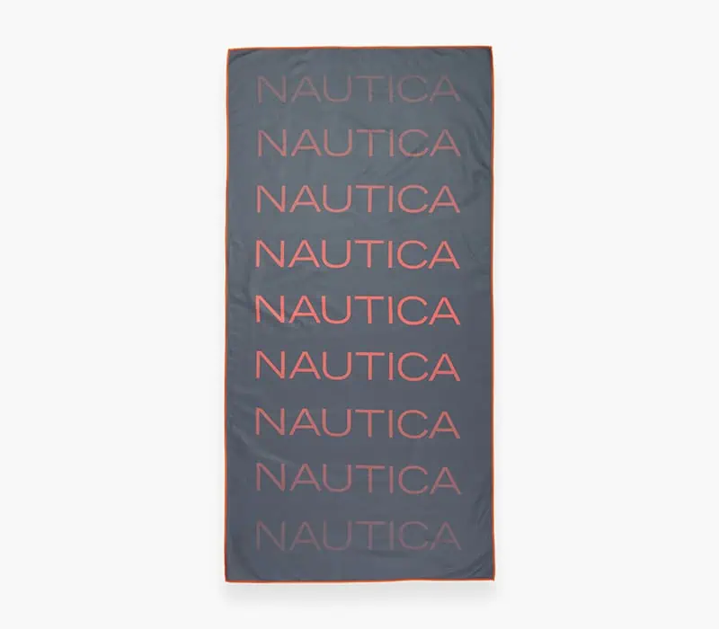 Πετσέτα Θαλάσσης Microfiber Nef-Nef Homeware X Nautica Spread Grey 80x160 Nef-Nef Homeware X Nautica ΠΕΤΣΕΤΑ ΘΑΛΑΣΣΗΣ NAUTICA NAU SPREAD grey 1