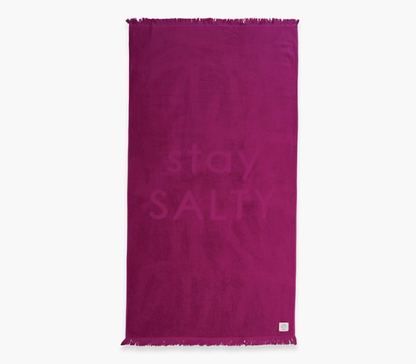 ΠΕΤΣΕΤΑ ΘΑΛΑΣΣΗΣ STAY SALTY new color Purple