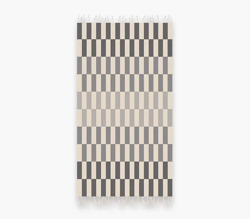 Πετσέτα Θαλάσσης Pestemal Nef-Nef Homeware Storin Grey 90x170 Nef-Nef Homeware ΠΕΤΣΕΤΑ ΘΑΛΑΣΣΗΣ STORIN grey