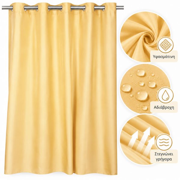 shower yellow