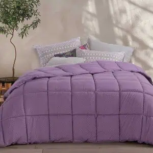 πάπλωμα υπέρδιπλο 240x220 2 όψεων nef nef colorfull mauve