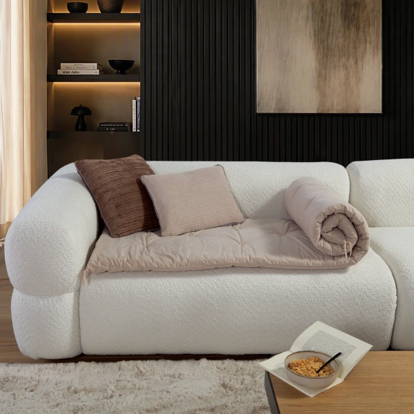 Ανώστρωμα Καναπέ Eriete 70X180 Nef Nef Homeware - Beige