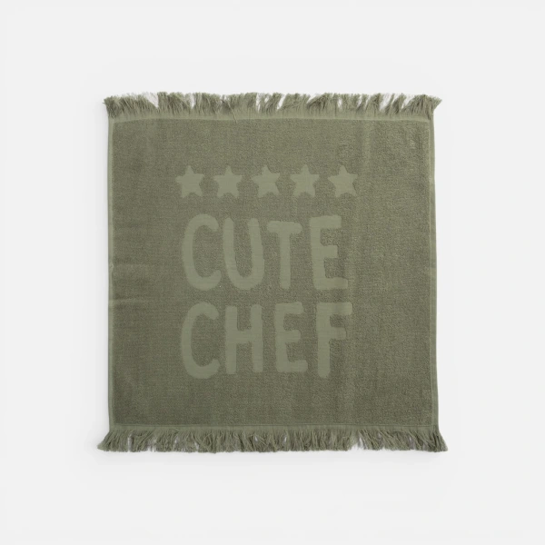 Ποτηρόπανο Cute Chef 50X50 Nef Nef Homeware - Green