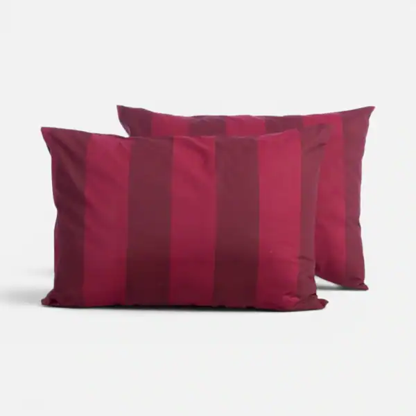 Μαξιλαροθήκη Casual Vertia 52X72 Nef Nef Homeware - Bordo