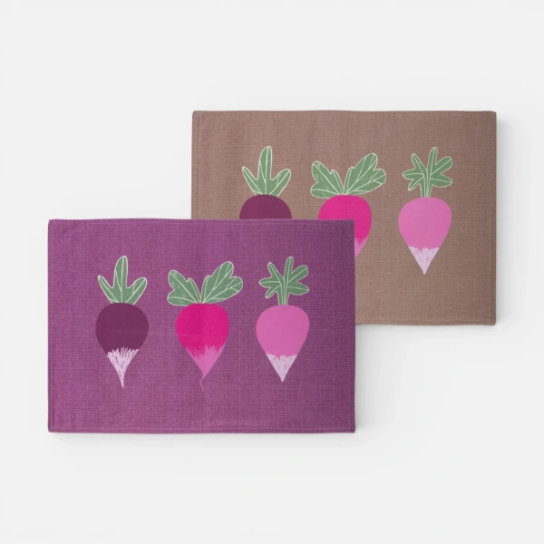 Σουπλά Radish 33X48  Nef Nef Homeware - Brown/Purple