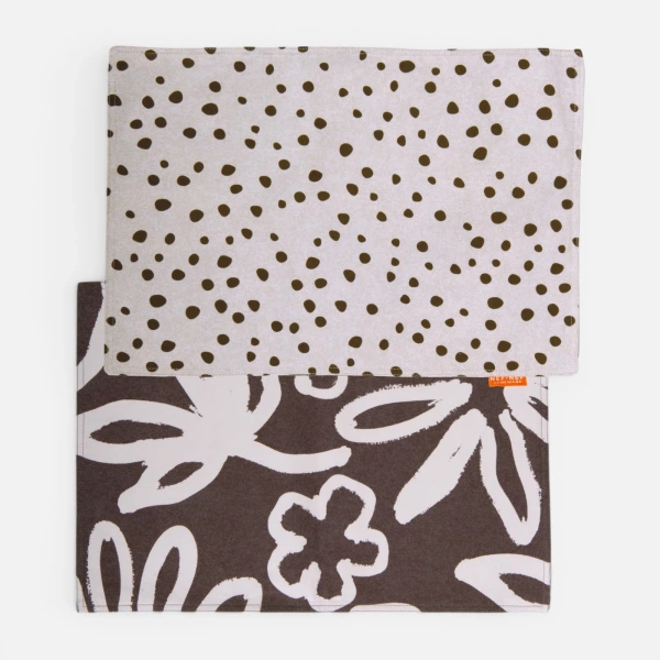 Σουπλά Trust 33X48  Nef Nef Homeware - Ecru/Black