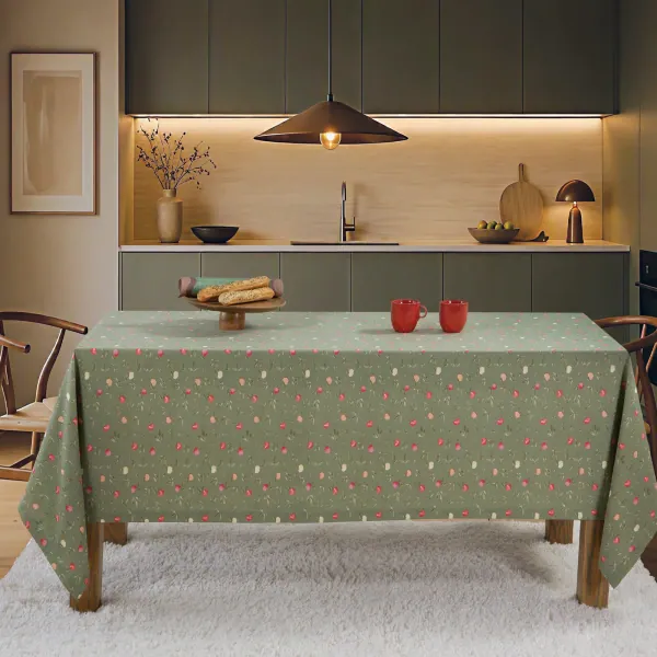 Τραπεζομάντηλο Sweet Apple 140X140  Nef Nef Homeware - Green
