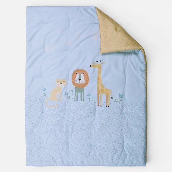Πάπλωμα Βρεφικό Wild Company 110X140  Nef Nef Homeware - Blue