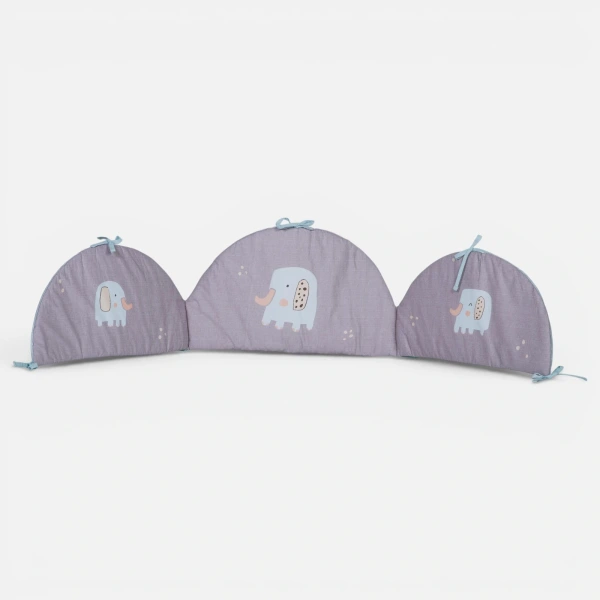 Πάντα Κούνιας Elephants  Nef Nef Homeware - Grey