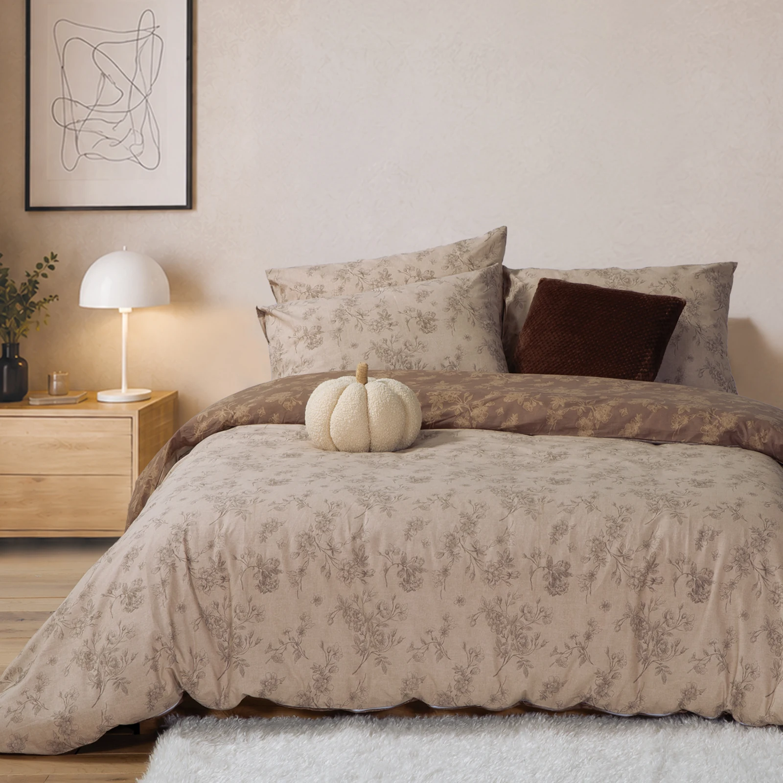 Σετ Παπλωματοθήκη Βαμβακερή Μονή Dream 170X240 Nef-Nef Homeware Nef-Nef Homeware Σετ Παπλωματοθήκη Βαμβακερή Μονή Dream 170X240 Nef Nef Homeware - Ecru