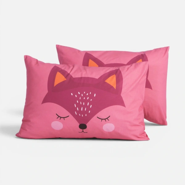 Μαξιλαροθήκη Happy Fox Nef Nef Homeware - Terra