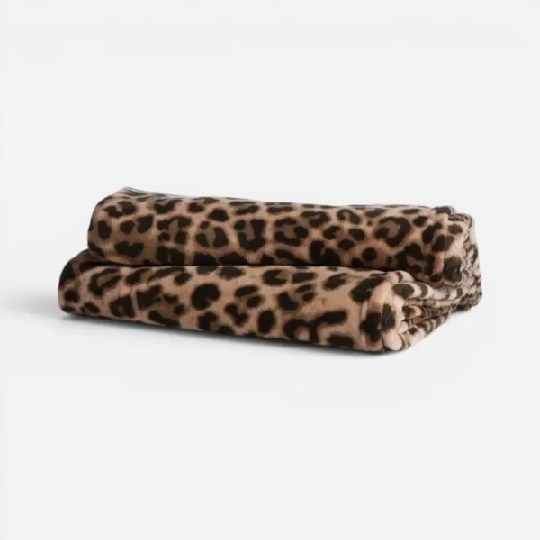 Κουβέρτα Καναπέ Fleece Nef-Nef Homeware Cheetar Brown 130×180 Nef-Nef Homeware 5205495651613