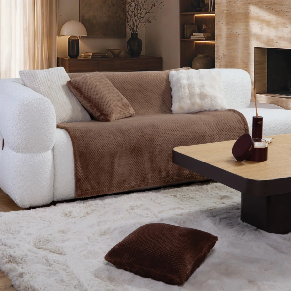 Ριχτάρι Πολυθρόνας Edinber 130X180  Nef Nef Homeware - Beige