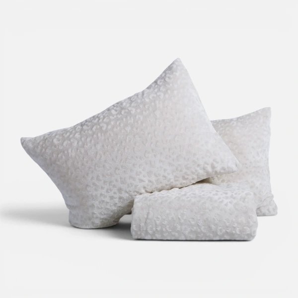 Σετ Παπλωματοθήκη Μονή Wilden 160X220 Nef Nef Homeware - Ecru