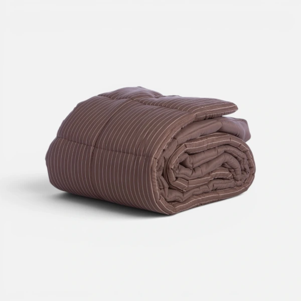 Πάπλωμα Υπέρδιπλο Chroma 240X220 Nef Nef Homeware - Coffee