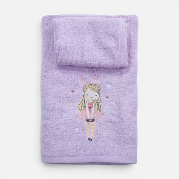 Πετσέτες Παιδικές Σετ 2Τεμ. Fairy Tale  Nef Nef Homeware - Lavender