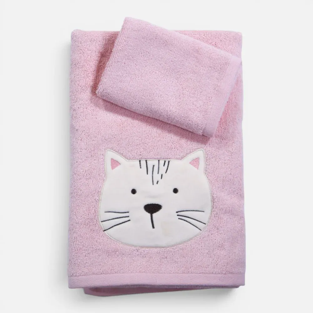 Πετσέτες Βρεφικές Σετ 2Τεμ. Cats Are Perfect Nef-Nef Homeware Nef-Nef Homeware Πετσέτες Βρεφικές Σετ 2Τεμ. Cats Are Perfect Nef Nef Homeware - Lotus Pink