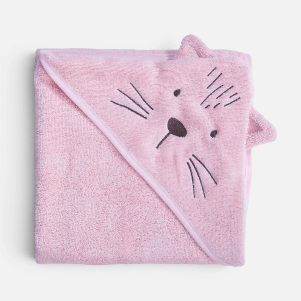 Κάπα Βρεφική Cats Are Perfect 75X75 Nef Nef Homeware - Lotus Pink