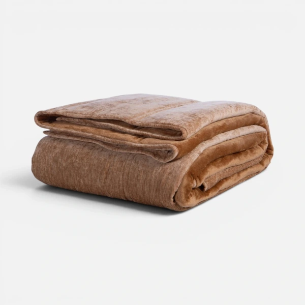 Κουβερτοπάπλωμα Υπέρδιπλο Vania 240X220  Nef Nef Homeware - Caramel