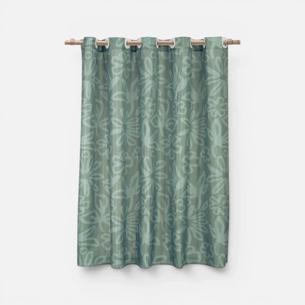 Κουρτίνα Μπάνιου Harmony 180X180 Nef Nef Homeware - Green