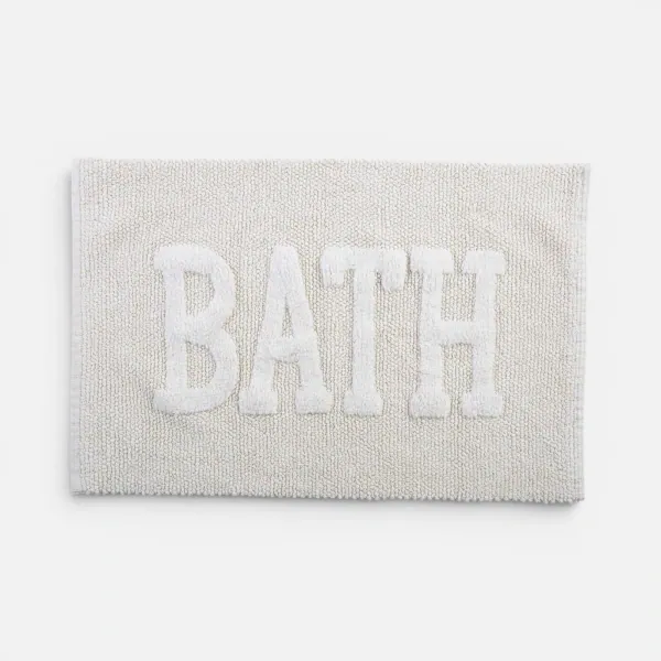 Χαλάκι Μπάνιου Bath 50X80  Nef Nef Homeware - Ecru
