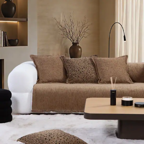 Ριχτάρι Διθέσιου Καναπέ Venezia 170X250 Nef Nef Homeware - Brown