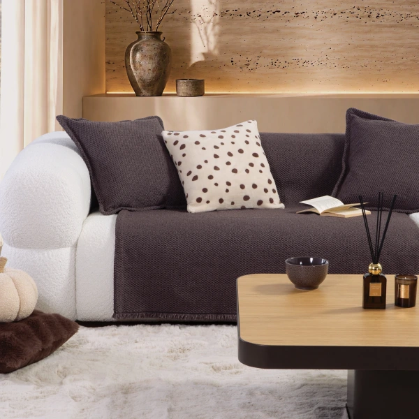Ριχτάρι Πολυθρόνας Brooklyn 26 170X180  Nef Nef Homeware - Brown