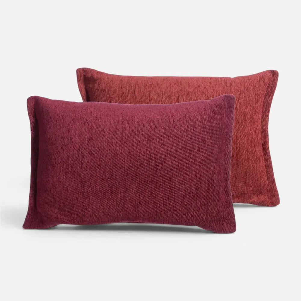 Διακοσμητικό Μαξιλάρι Δύο Όψεων Chenille Nef-Nef Homeware Tanger 26 Bordo/Paprika 40x55 Nef-Nef Homeware Μαξιλάρι Διακοσμητικό Tanger 26 40X55 Nef Nef Homeware - Bordo/Paprika