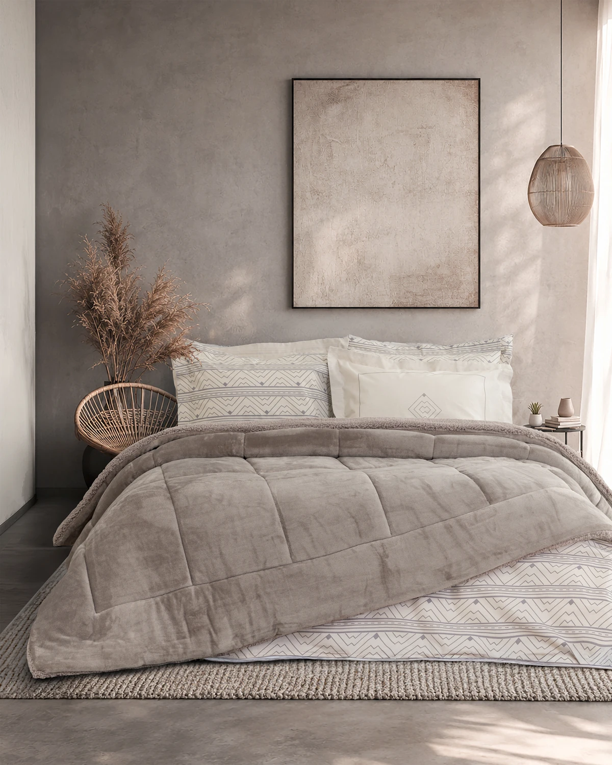 Nima Home Κουβέρτα/Πάπλωμα Μονό 160x220 - Cira Cigar Beige Nima Home Κουβέρτα/Πάπλωμα Μονό 160X220 - Cira Cigar Beige - Μονό 160X220