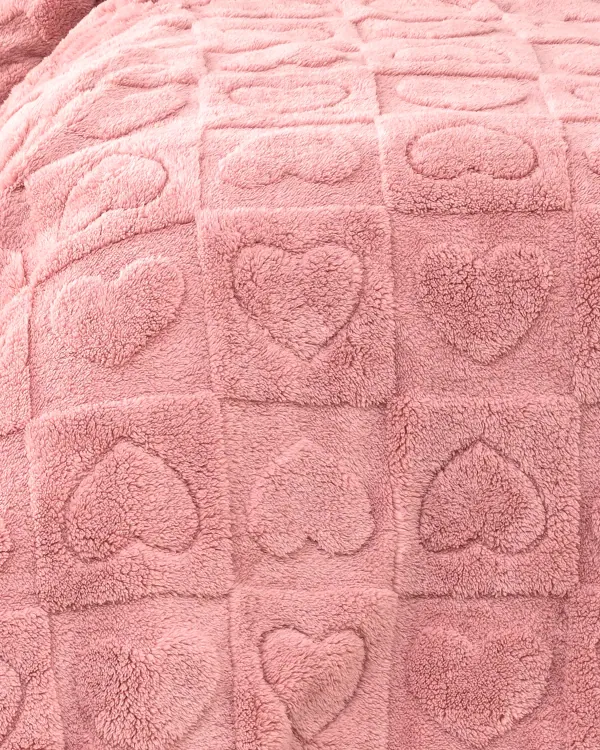 Κουβέρτα Μονή 160X220 - Amoria Pink - Μονή 160X220