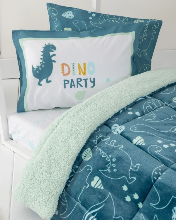Κουβέρτα/Πάπλωμα Μονό 160X220 - Dino Party - Μονό 160X220