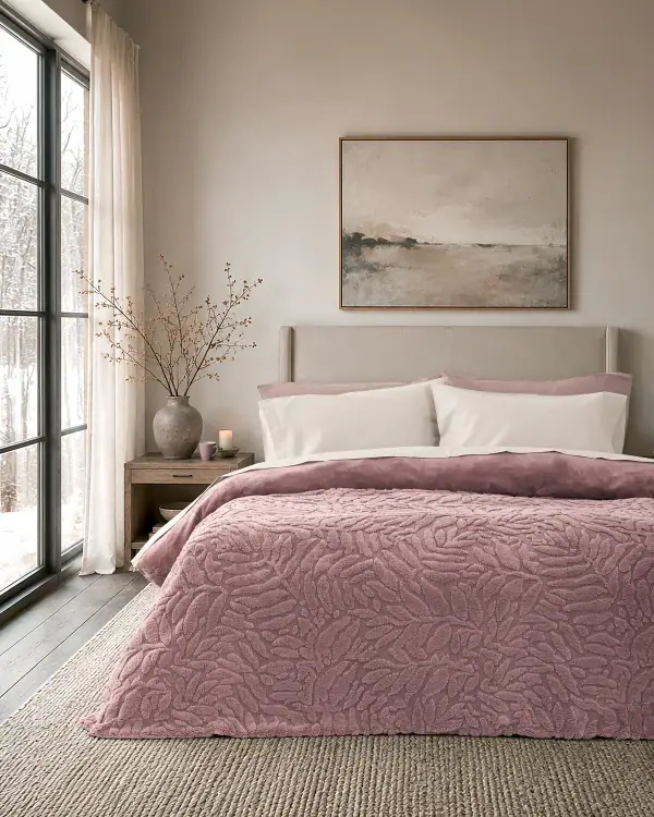 Παπλωματοθήκη Μονή 160X240 - Reve Dusty Lilac - Μονή 160X240