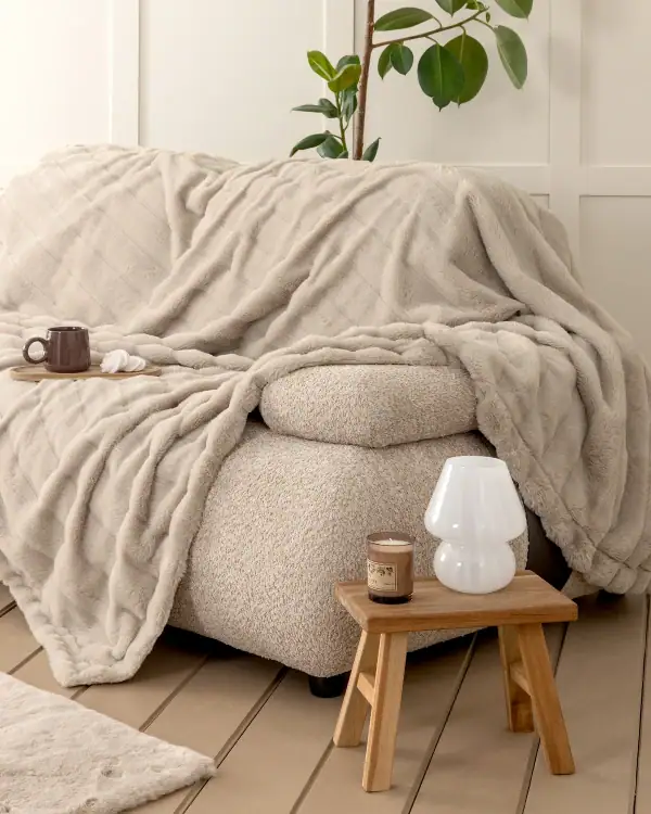 Ριχτάρι 180X250 - Lumi Light Beige - Διθέσιος 180X250