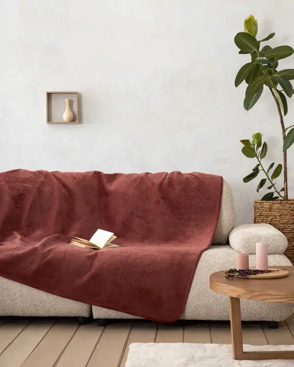 Ριχτάρι 180X250 - Eira Burgundy - Διθέσιος 180X250
