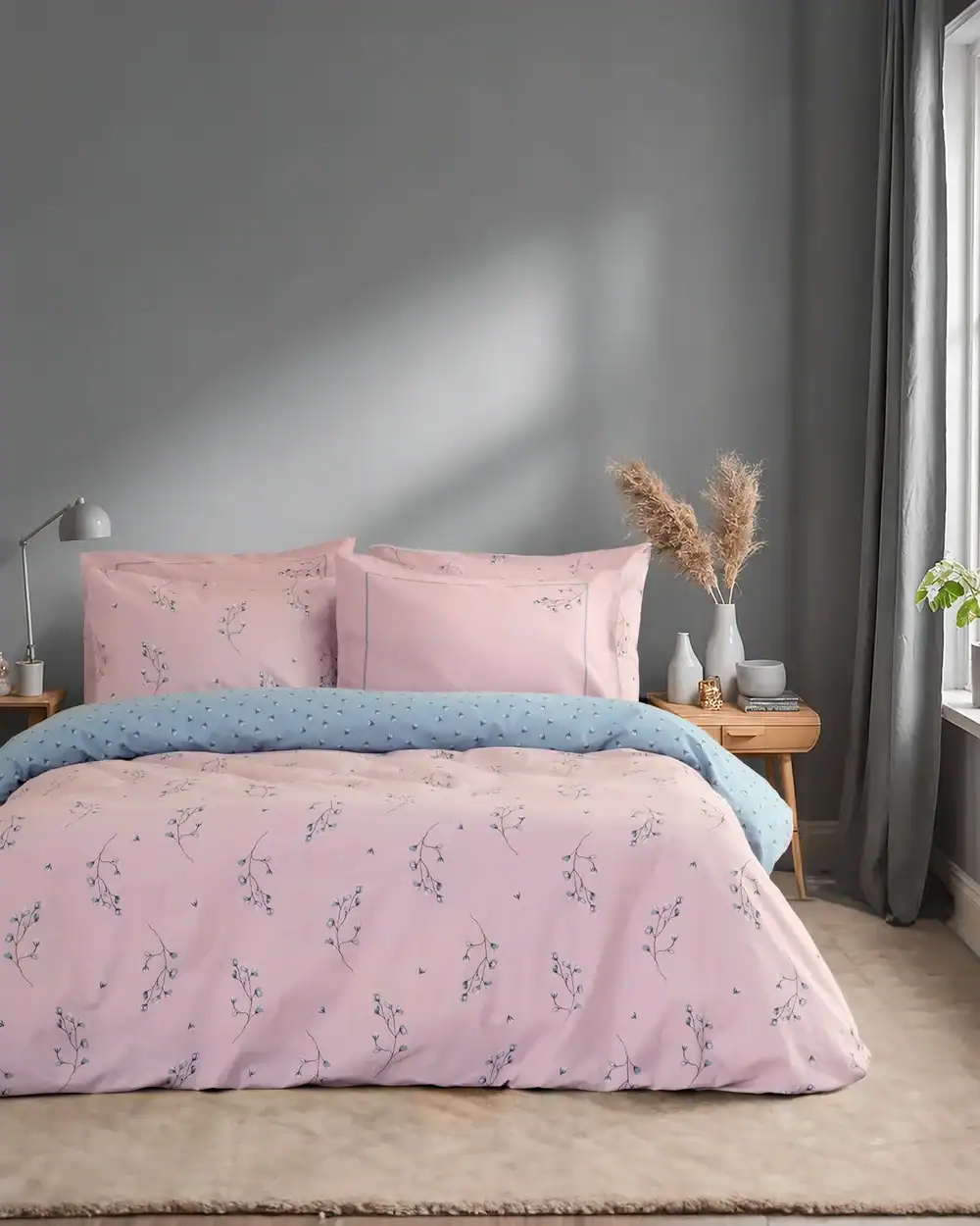 Nima Home Σετ Παπλωματοθήκη Υπέρδιπλη - Elisa Nima Home Σετ Παπλωματοθήκη Υπέρδιπλη - Elisa - Υπέρδιπλη (1 X 220X240 + 2 Μαξιλαροθήκες 50X70)