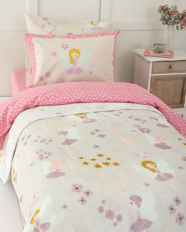 Κουβέρτα Βελουτέ Μονή 160X220 - Fairielle - Μονή 160X220